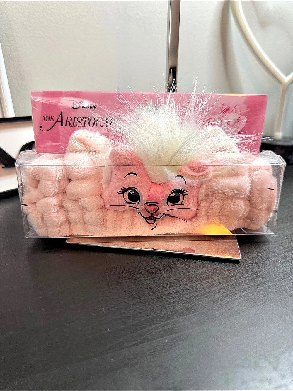 Disney Aristocats Marie headband Pink & White NWT
